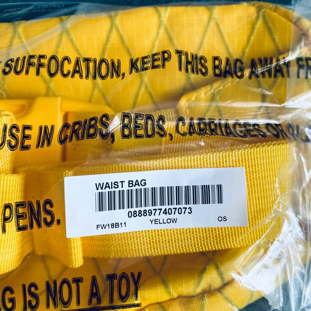 Yellow Supreme Waist Bag - Picture 8 of 8